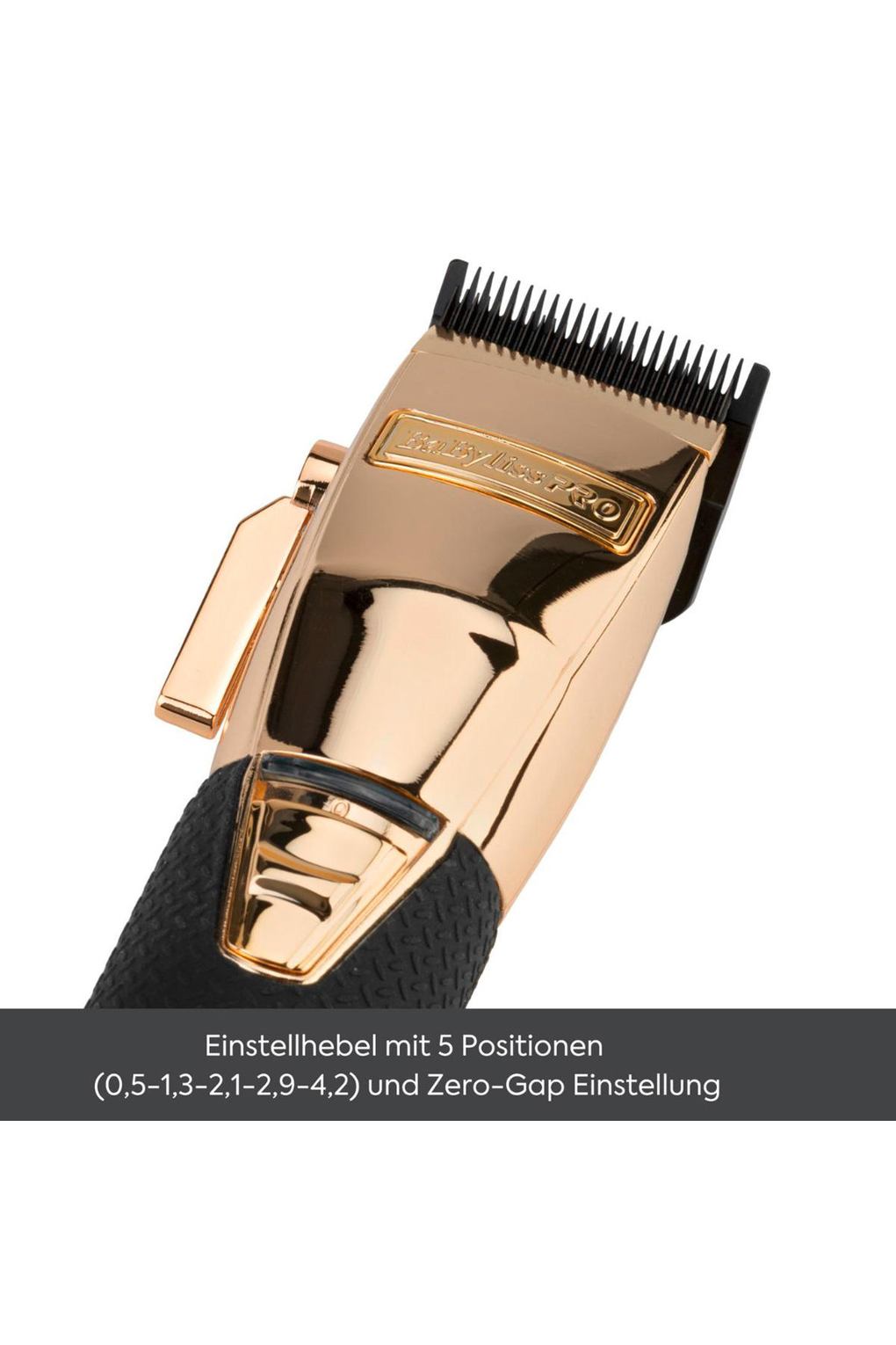 Машинка для стрижки BaByliss PRO Boost Gold Clipper FX8700GBPE. Фото 3.