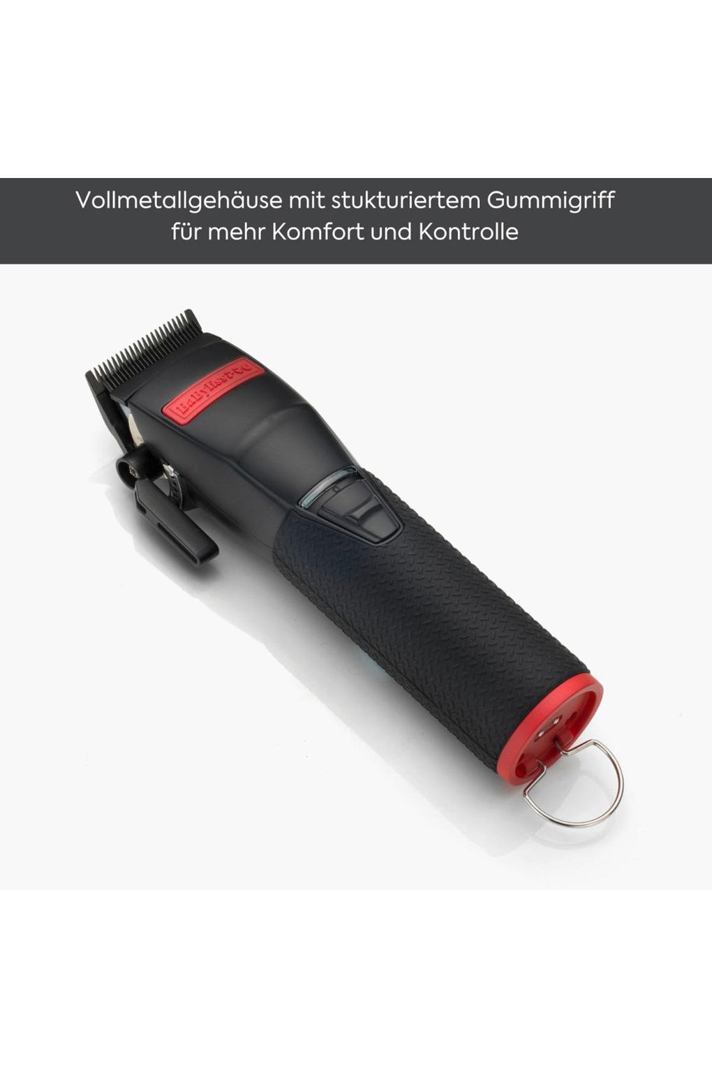 Машинка для стрижки BaByliss PRO Boost Black Matte Metal Clipper FX8700RBPE. Фото 2.
