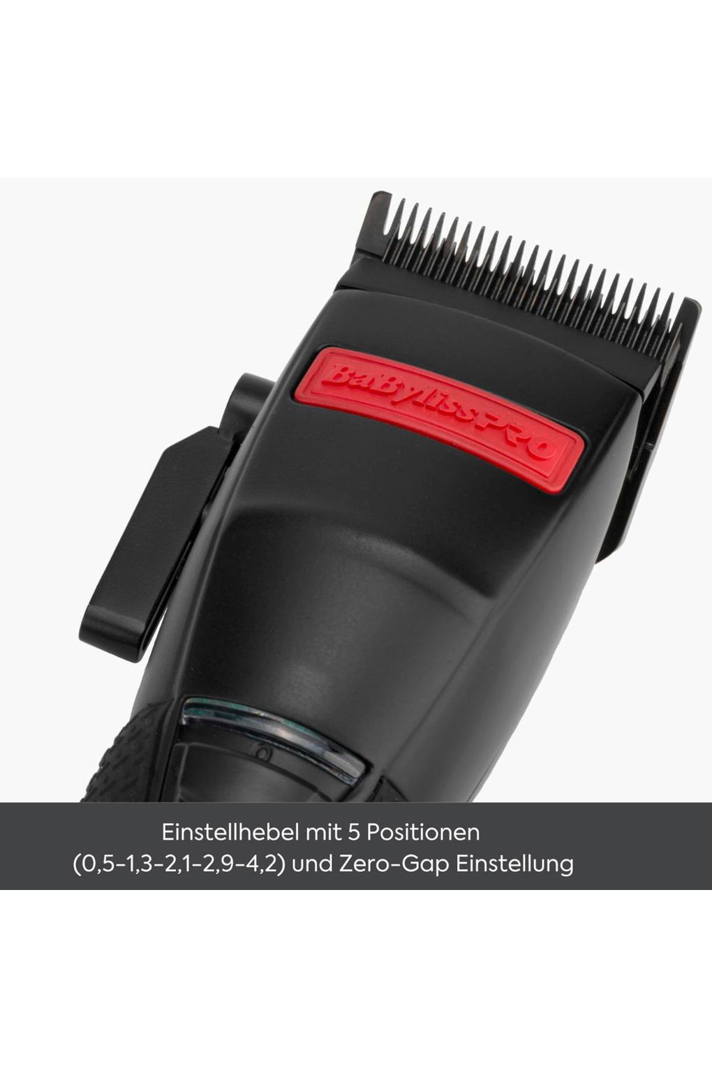 Машинка для стрижки BaByliss PRO Boost Black Matte Metal Clipper FX8700RBPE. Фото 3.