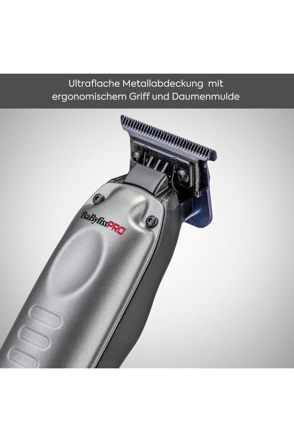 Триммер BaByliss PRO FXONE LO-PRO trimmer FX729E gray. Фото 4.