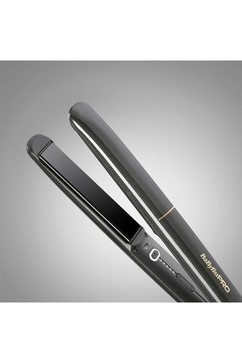 Выпрямитель для волос BaByliss PRO Stilista Styler grey/gold. Фото 6.