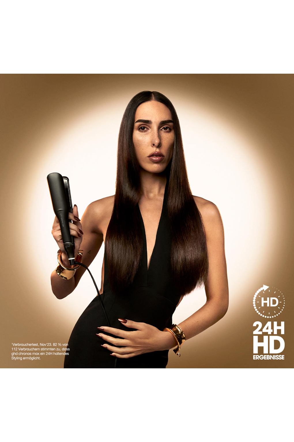 Выпрямитель для волос Ghd Chronos Max Styler Black. Фото 3.