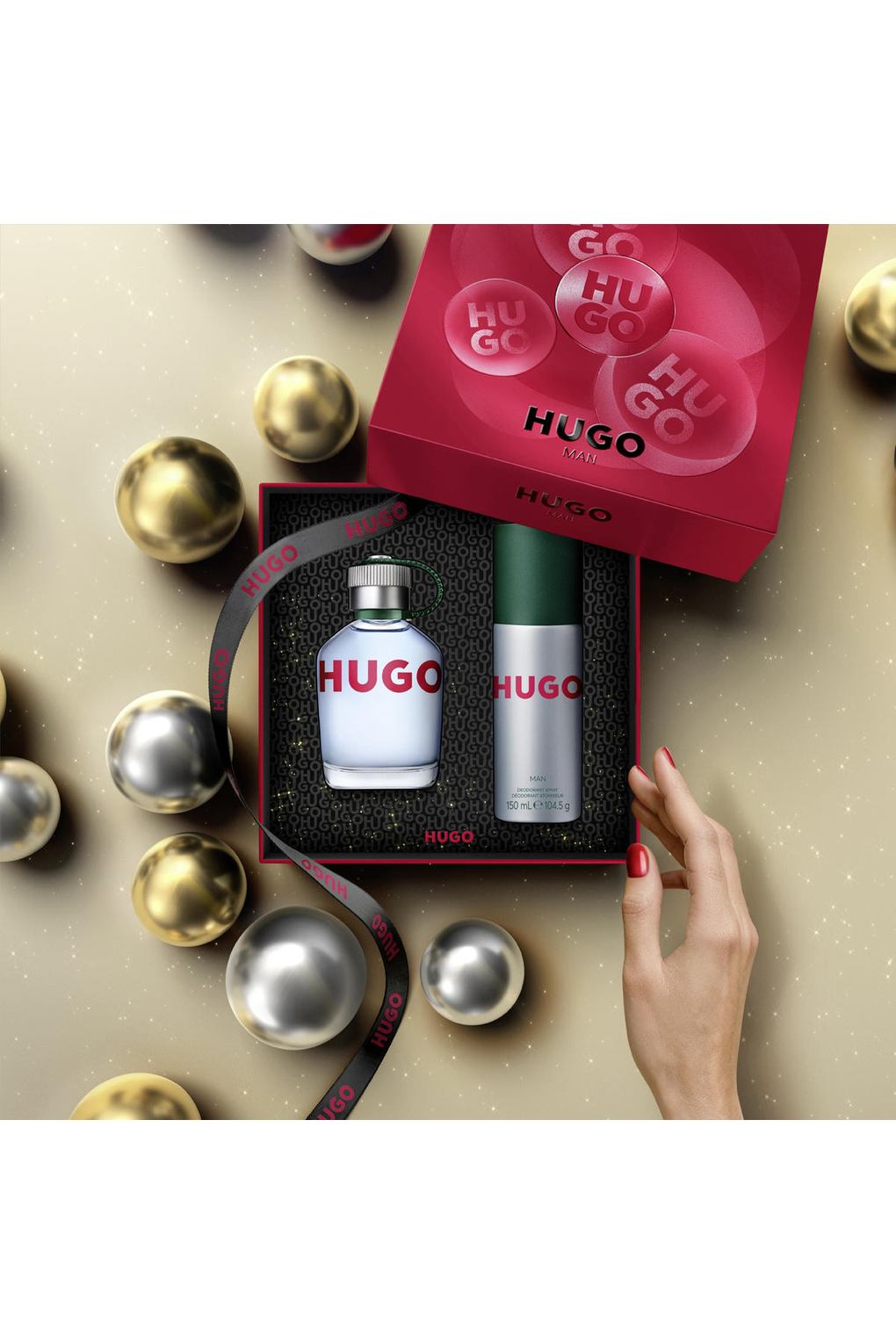 Подарочный парфюмерный набр HUGO Hugo Man Set. Фото 4.