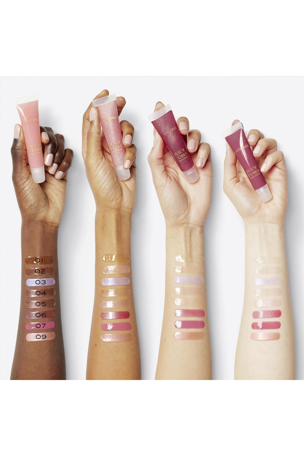 Блеск для губ Juicy Tubes 20 Лавандовый латте 15 мл. Фото 6.