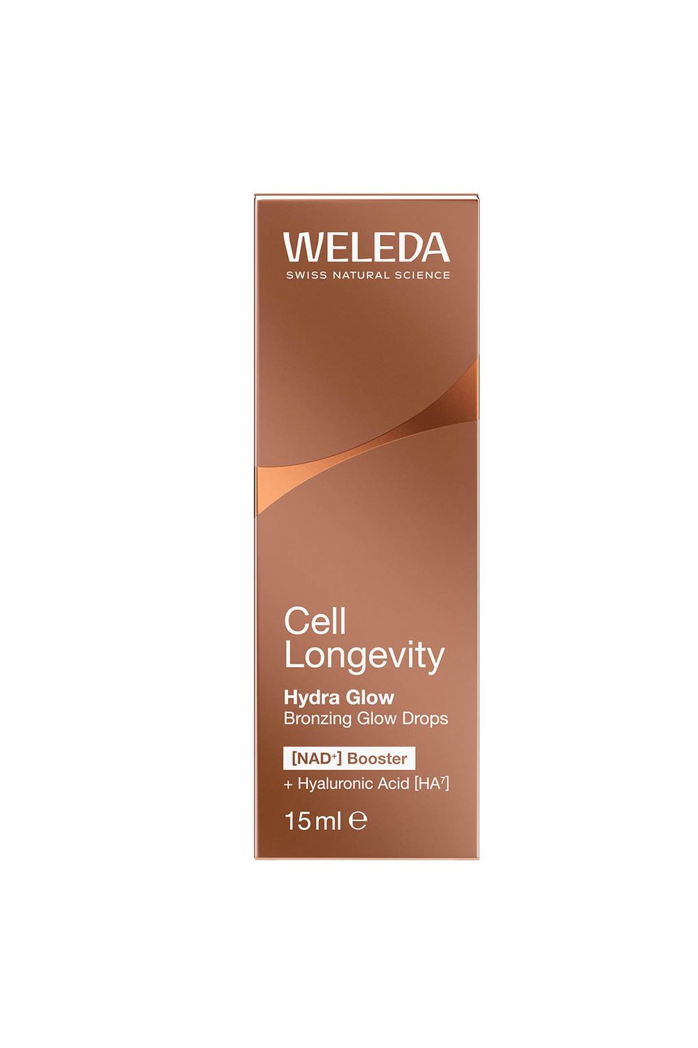 Сыворотка для ухода за кожей Weleda Cell Longevity Hydra Glow для загара и сияния кожи 15 мл. Фото 2.