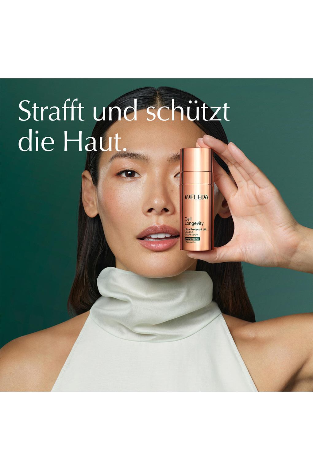 Сыворотка для лица Weleda Cell Longevity Ultra Protect & Lift Liquid Lift Double Serum, 50 ml. Фото 6.