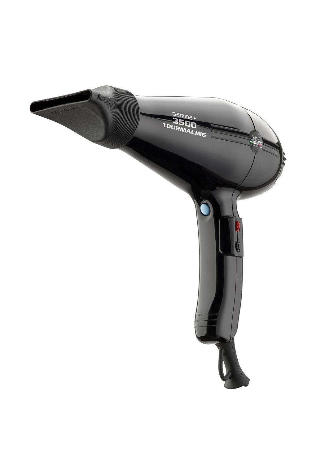 Фен для волос Gamma+ Hair Dryer 3500 Power Nylon Black. Фото 4.