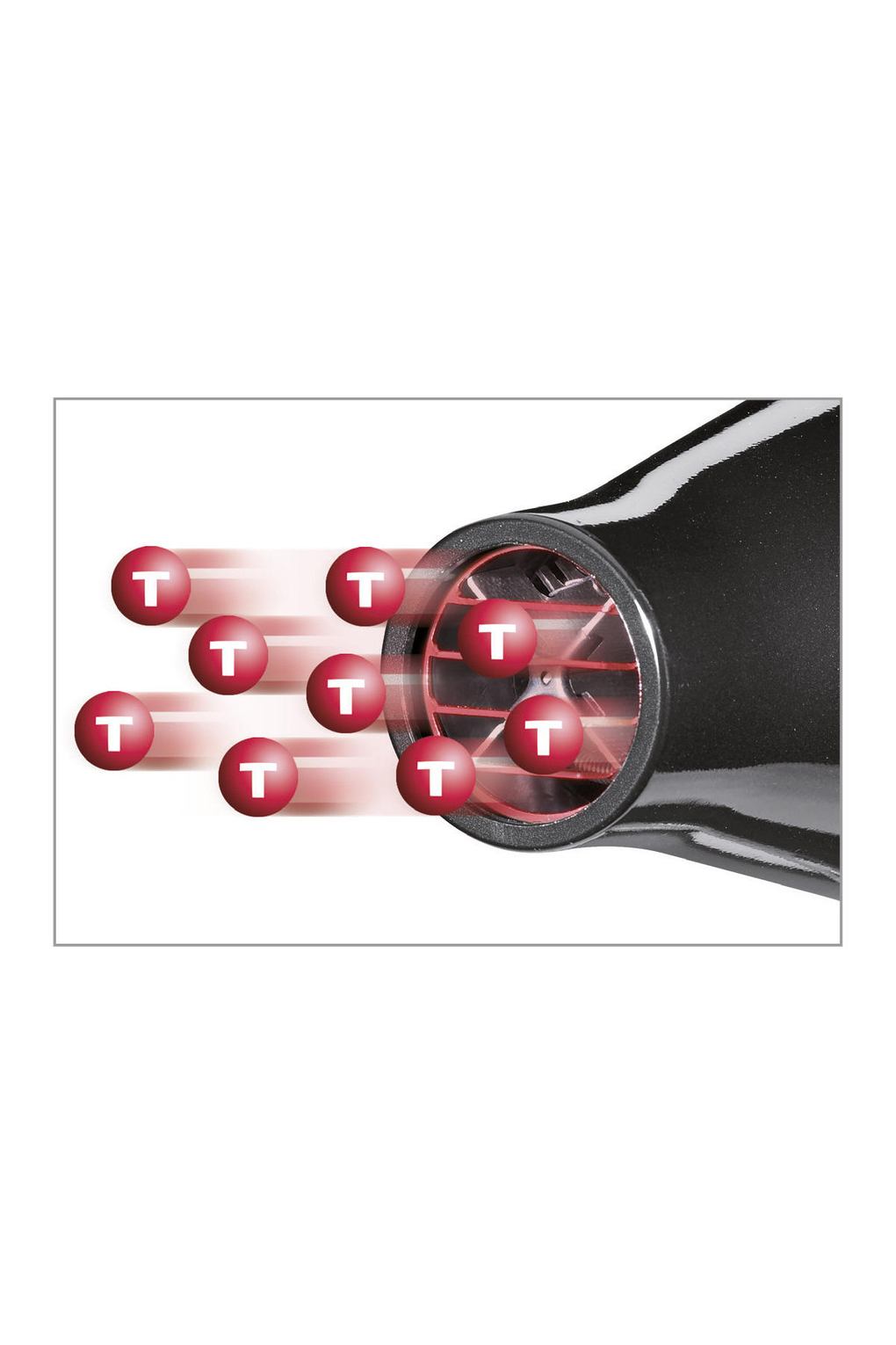Фен для волос Gamma+ Hair Dryer 3500 Power Nylon Black. Фото 6.