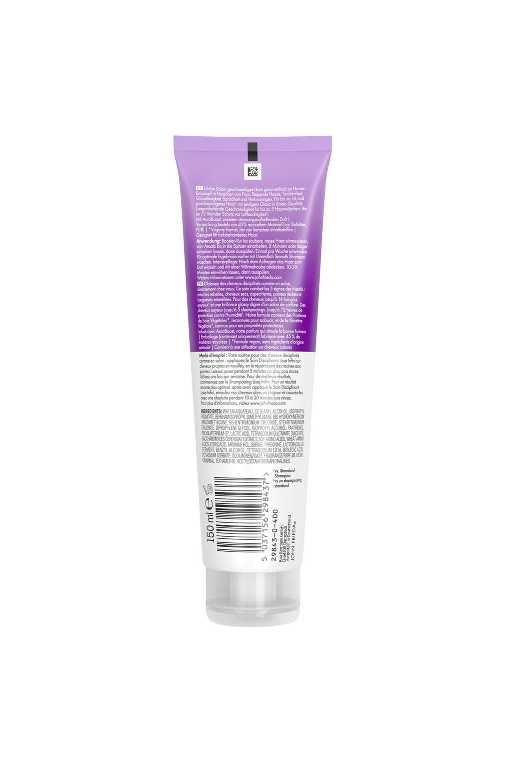 Бальзам для волос John Frieda Frizz Ease Unendlich Smooth. Фото 2.