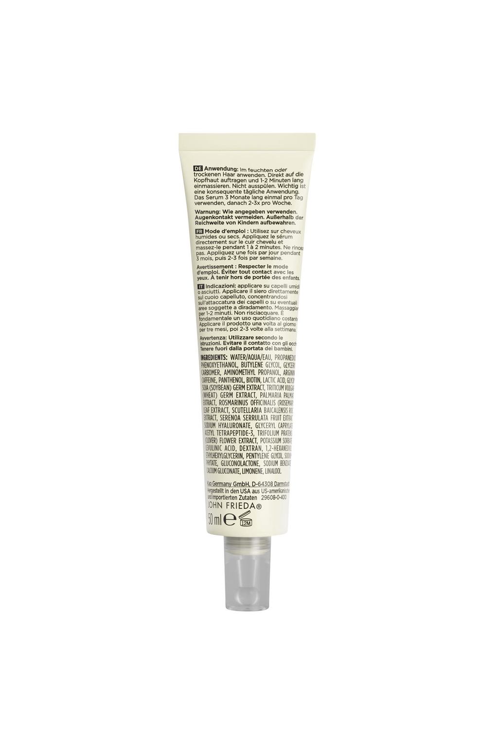 Сыворотка для волос John Frieda PROfiller Scalp Serum 50 m. Фото 2.