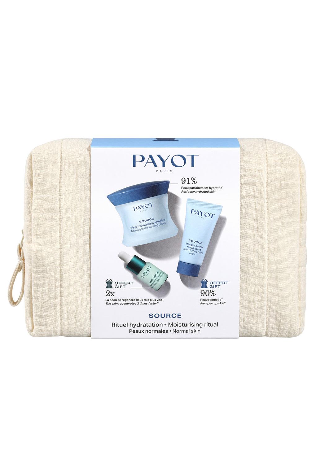 Набор уходовой косметики Payot Source Rituel hydratation. Фото 2.