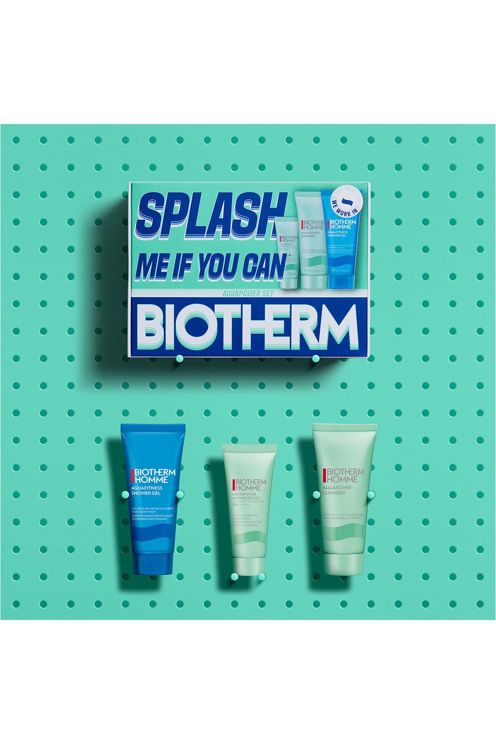 Набор уходовой косметики Biotherm Homme Aquapower Set. Фото 3.