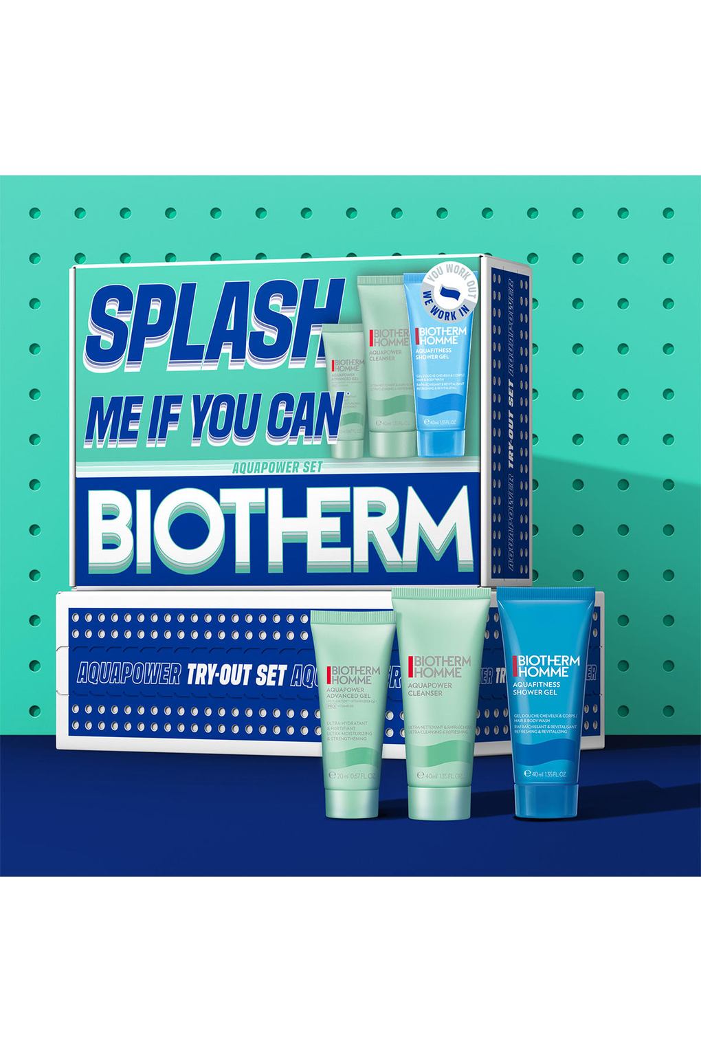 Набор уходовой косметики Biotherm Homme Aquapower Set. Фото 4.
