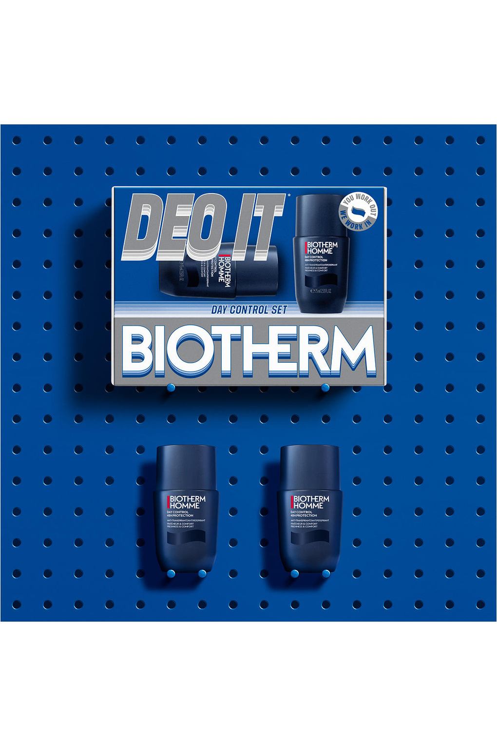 Набор дезодорантов Biotherm Homme Day Control Roll-On Set. Фото 3.