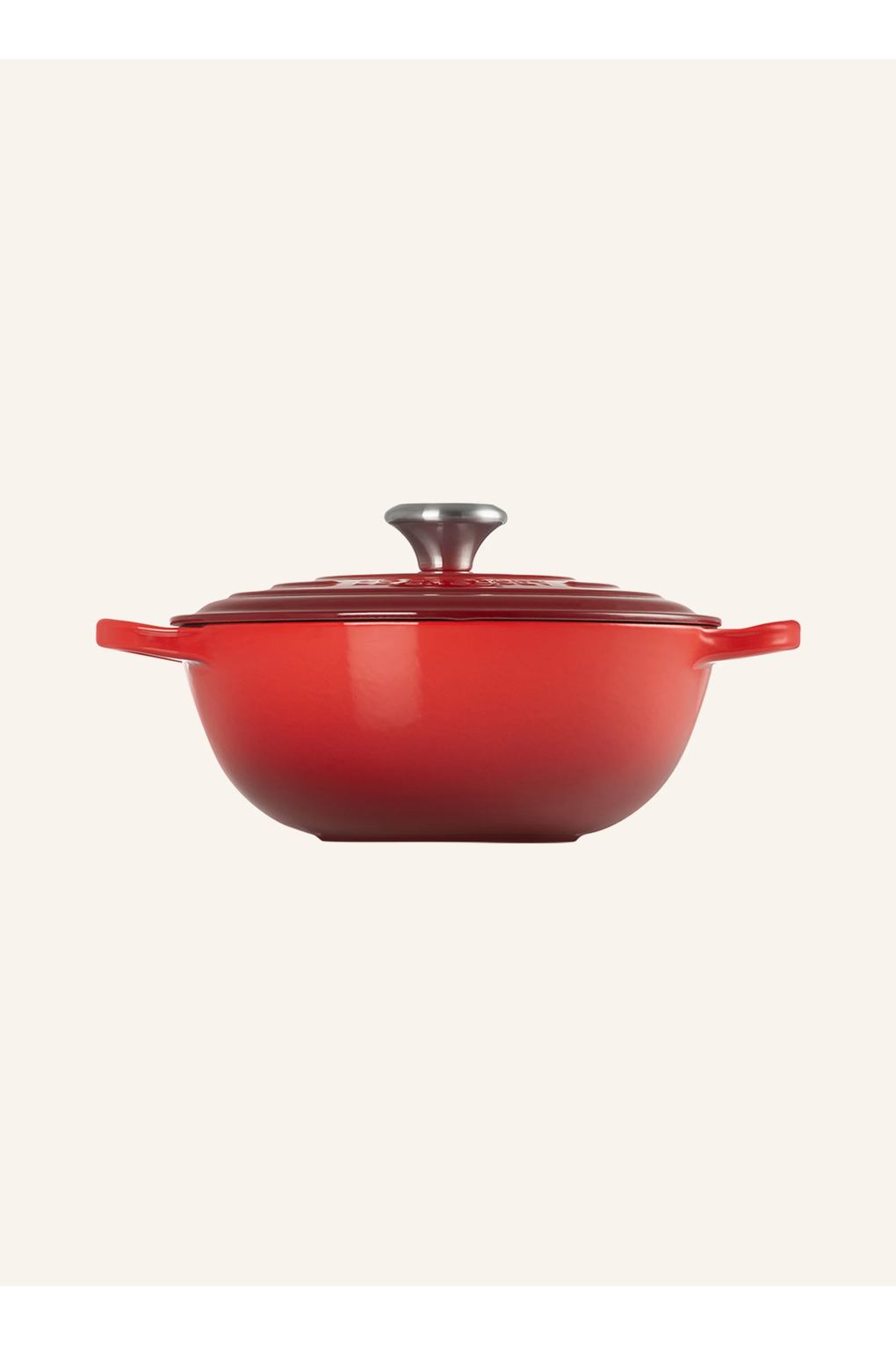 Кастрюля Le Creuset La Marmite Signature, розовый, красный 3,1 л, 9,5 х 24 см. Фото 3.