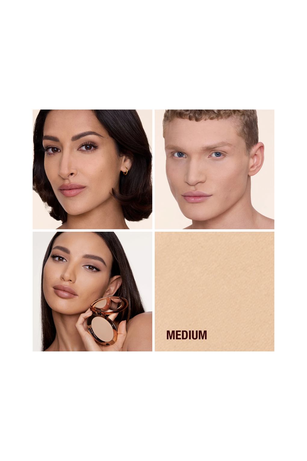Пудра Charlotte Tilbury airbrush flawless refill 2 MEDIUM. Фото 4.