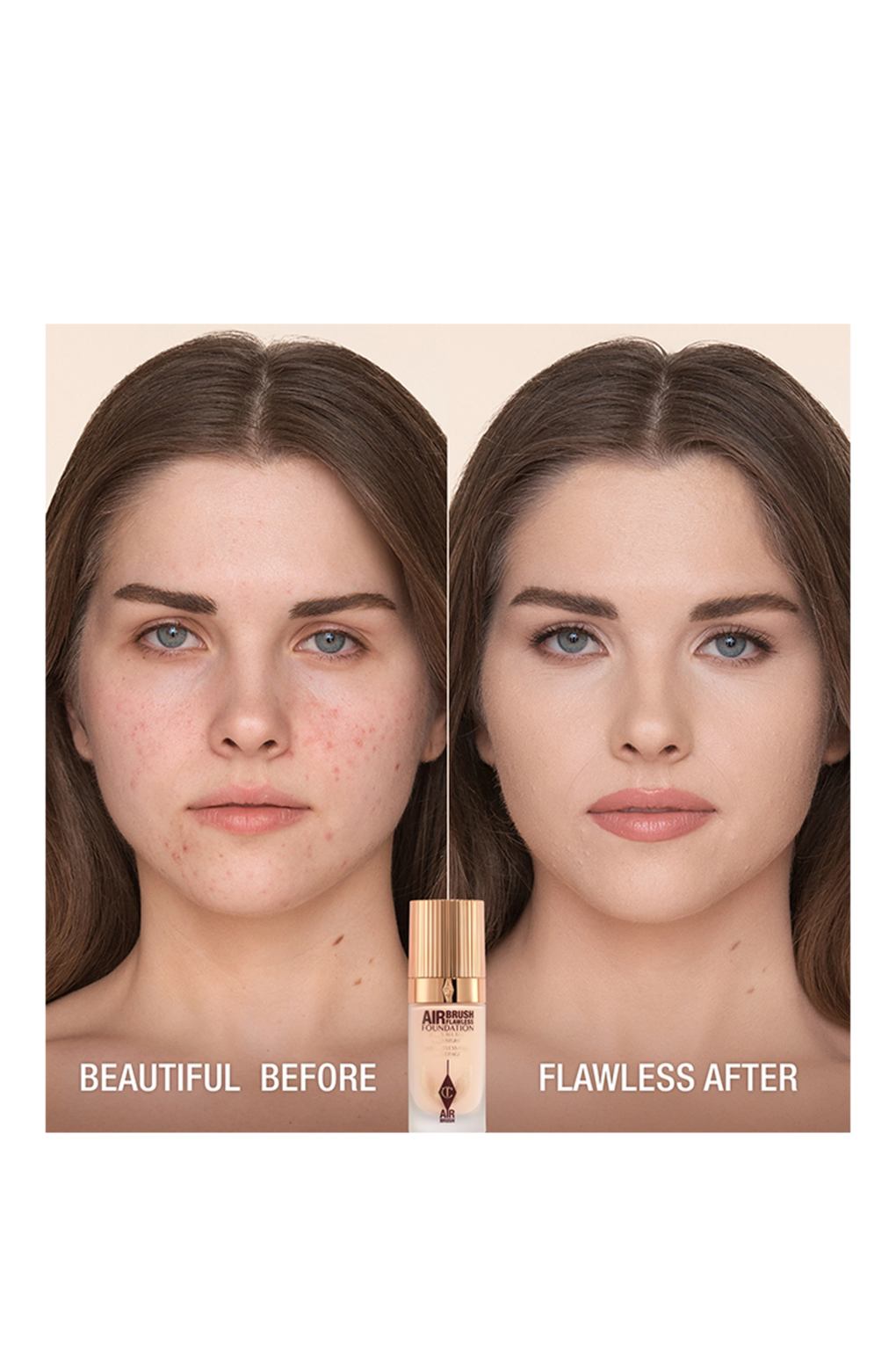 Тональный крем Charlotte Tilbury airbrush flawless foundation 3 COOL. Фото 2.