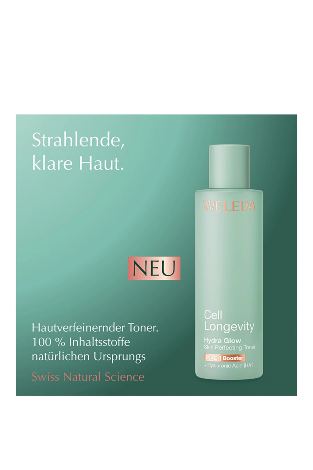 Бальзам/лосьон/молочко для ухода за кожей CELL LONGEVITY HYDRA GLOW SKIN PERFECTING TONER 100 ml. Фото 3.