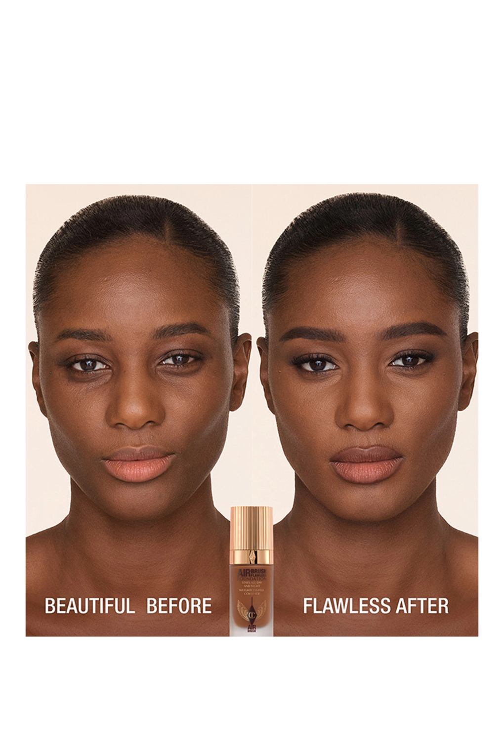 Тональный крем Charlotte Tilbury airbrush flawless foundation 14 COOL. Фото 2.