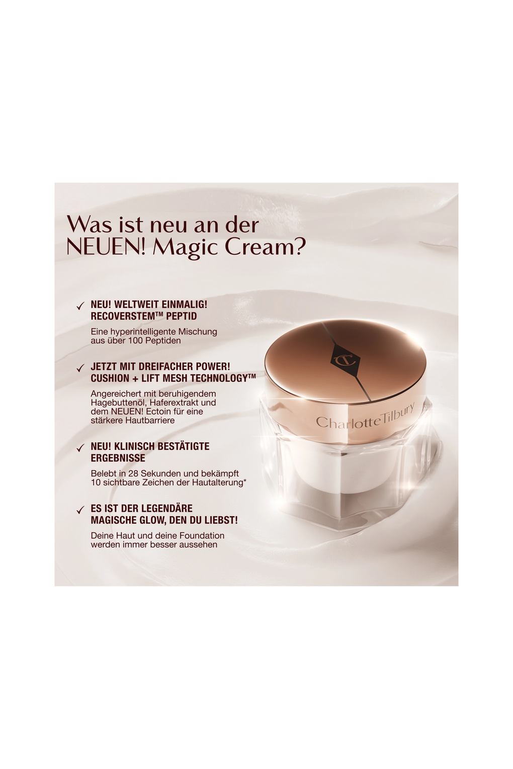Крем для ухода за кожей Charlotte Tilbury Charlotte's Magic Cream, 150 мл. Фото 4.
