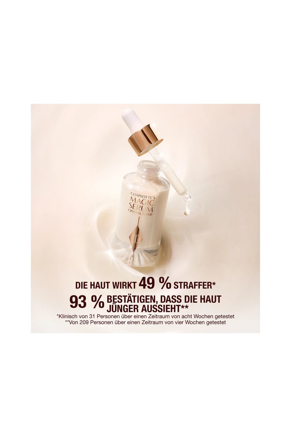 Сыворотка для лица Charlotte Tilbury charlotte's magic serum crystal elixir 100 ml. Фото 6.