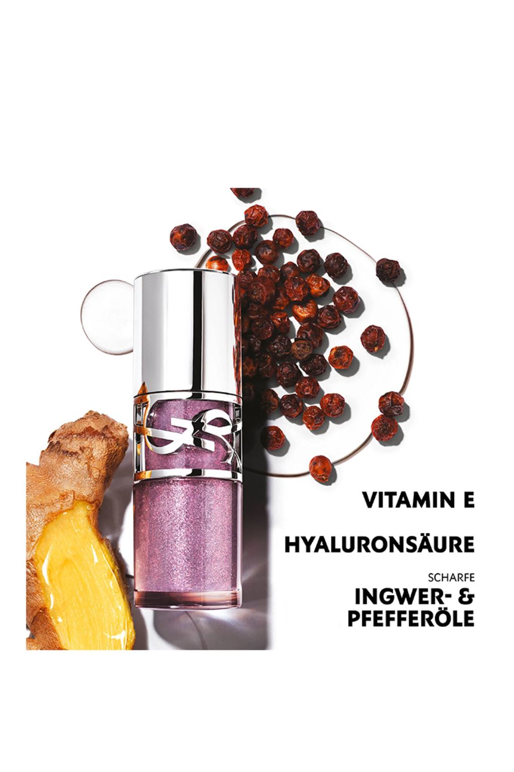 Блеск для губ Yves Saint Laurent Loveshine Plumping Gloss 12 Honey Moon. Фото 3.