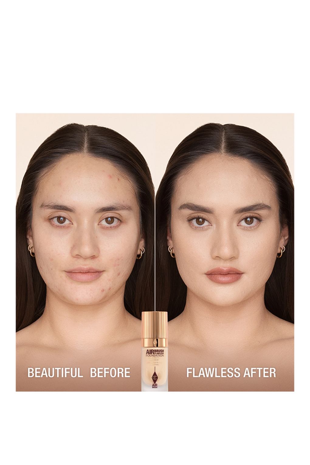 Тональный крем Charlotte Tilbury airbrush flawless foundation 3 NEUTRAL. Фото 2.