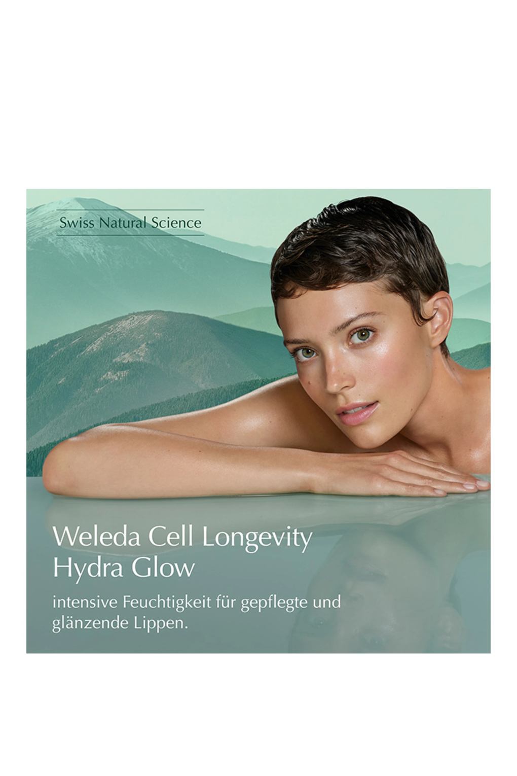 Блеск для губ CELL LONGEVITY HYDRA GLOW PLUMP & GLOSS LIP BALM 12 ml. Фото 5.