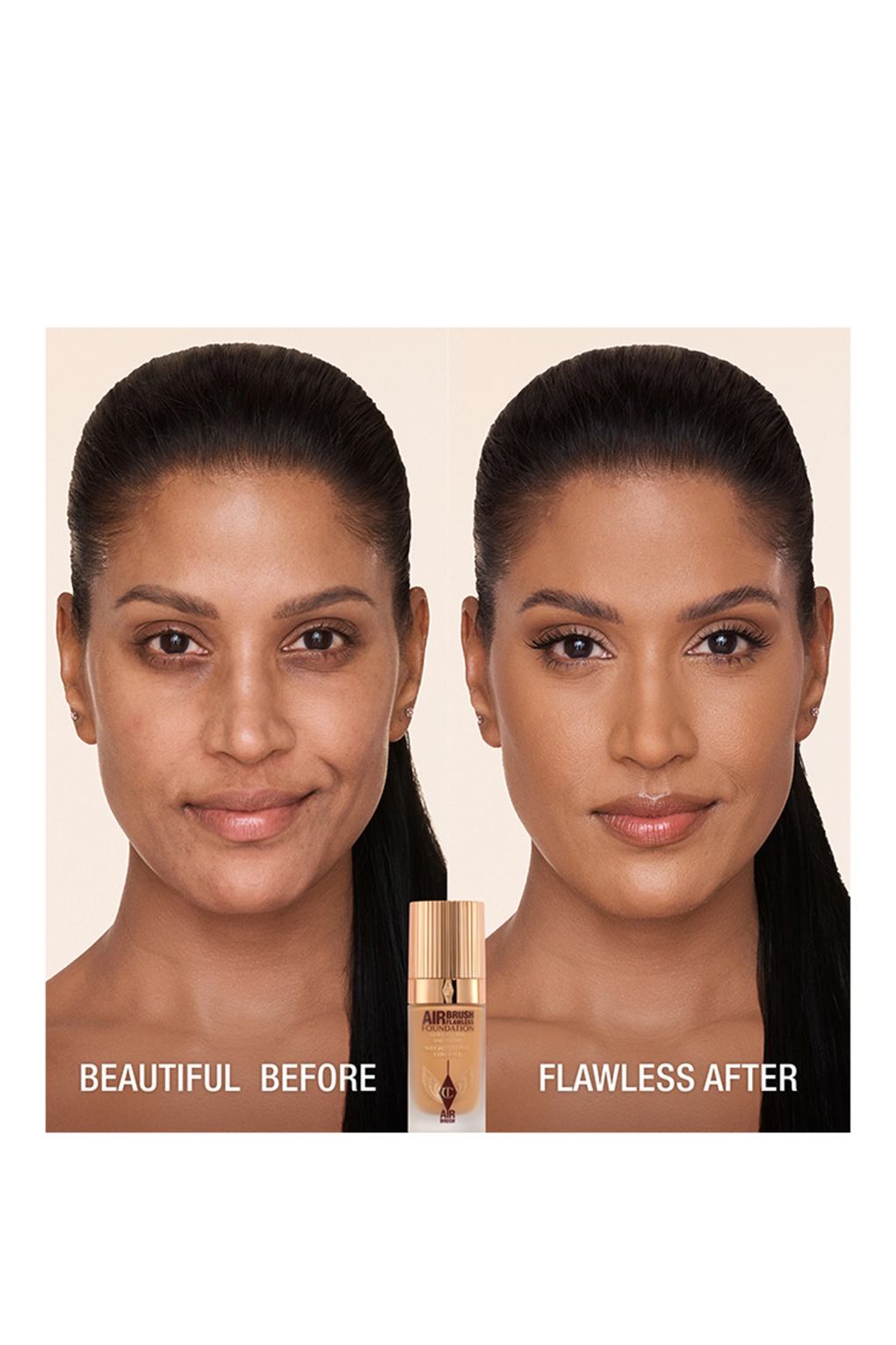 Тональный крем Charlotte Tilbury airbrush flawless foundation 10 COOL. Фото 2.