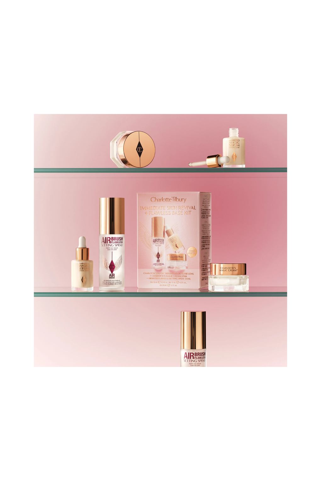 Набор уходовой косметики Charlotte Tilbury Immediate Skin Revival + Flawless Base Kit. Фото 6.
