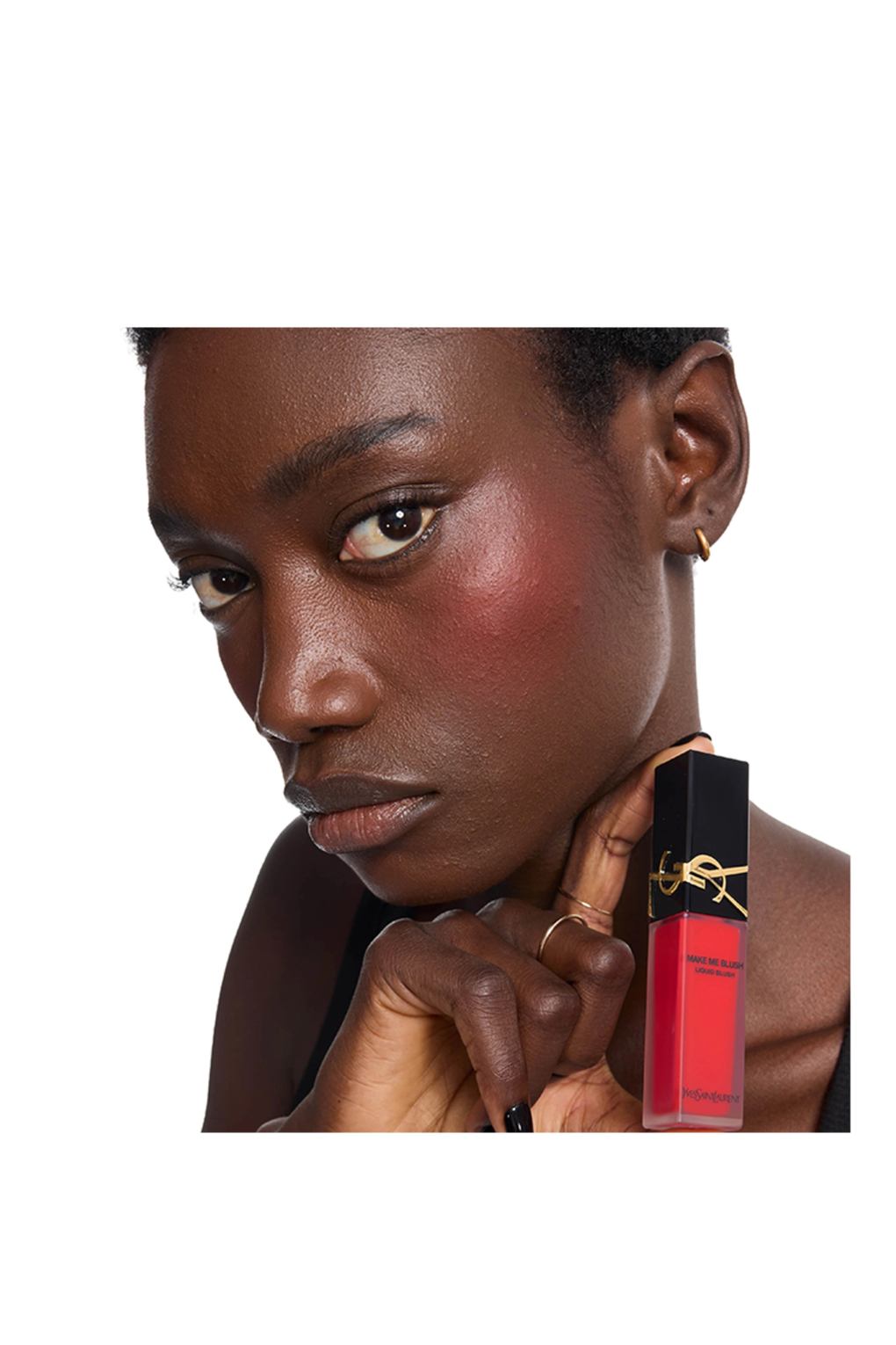 Румяна Yves Saint Laurent make me blush liquid CHILI CRUSH. Фото 3.