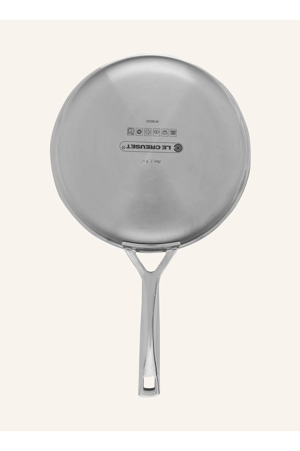 Сковорода Le Creuset 3-Ply Frying Pan, диаметр 24 см. Фото 3.
