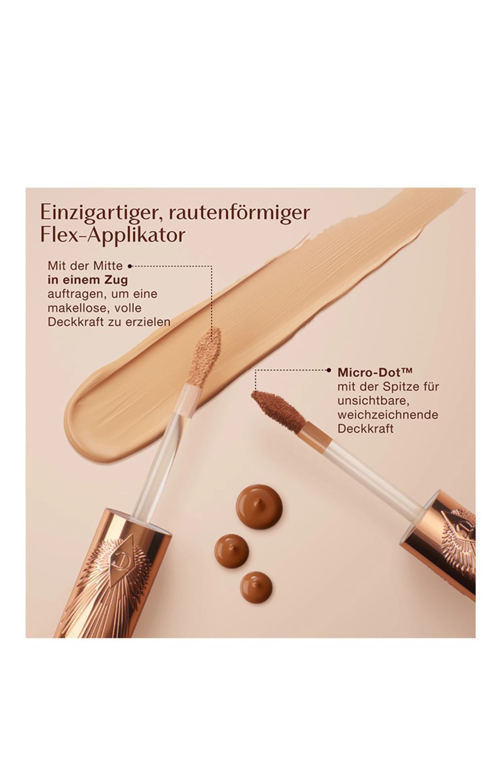 Консилер Charlotte Tilbury AIRBRUSH FLAWLESS BLUR CONCEALER 9 TAN. Фото 5.