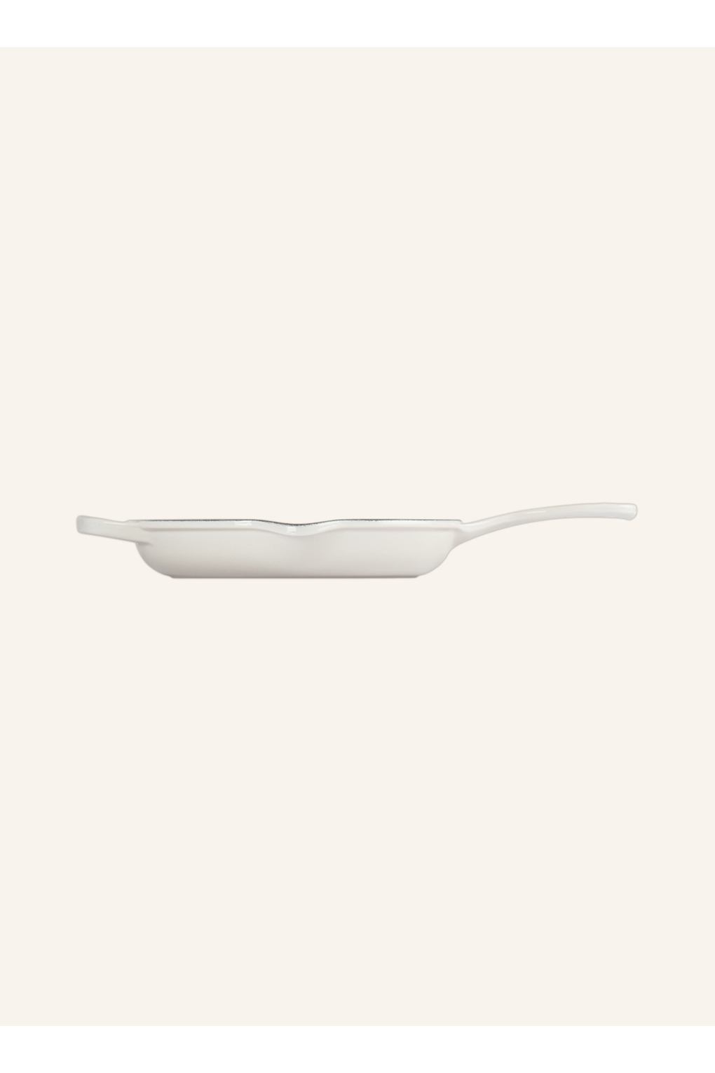Сковорода для жарки и подачи Le Creuset Signature, кремовый 4,5 x 40 x 27 см, диаметр 23 см. Фото 3.