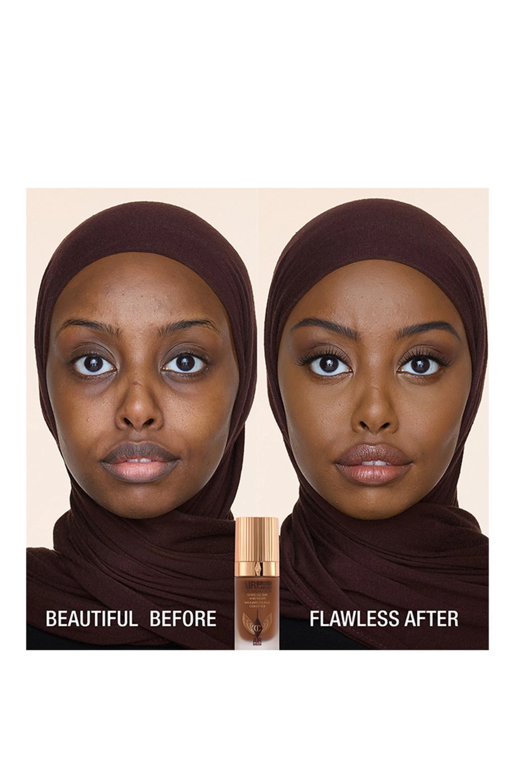 Тональный крем Charlotte Tilbury airbrush flawless foundation 14 NEUTRAL. Фото 2.
