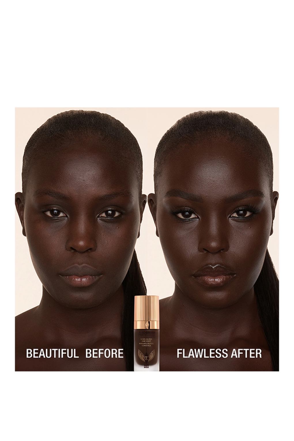 Тональный крем Charlotte Tilbury airbrush flawless foundation 17 NEUTRAL. Фото 2.