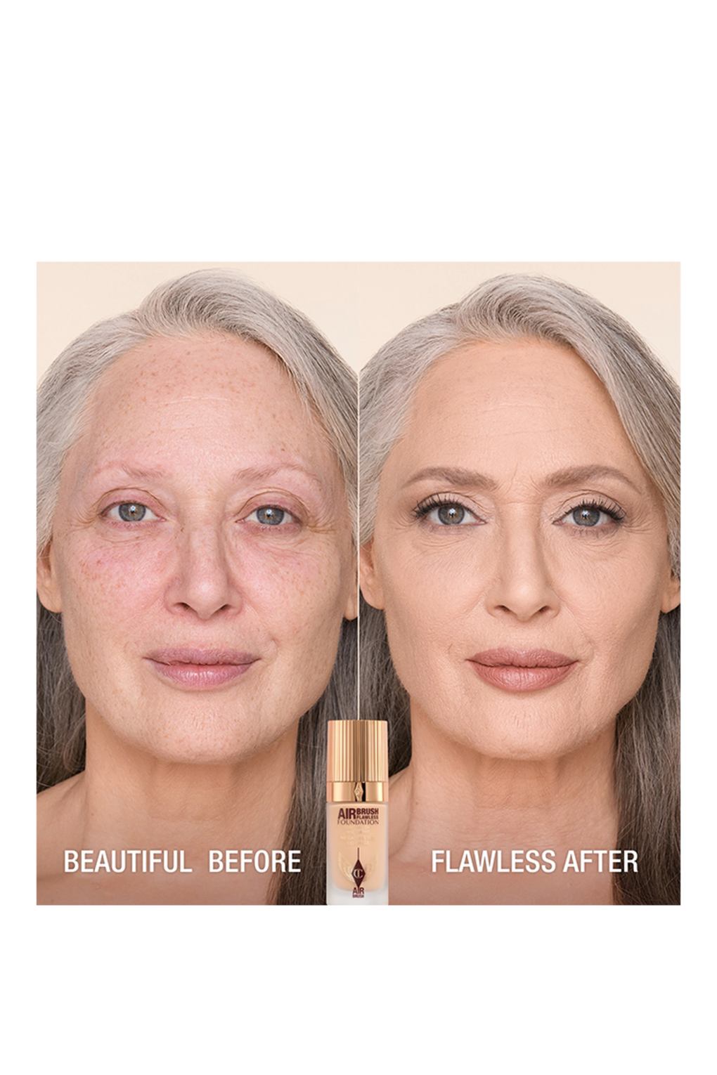 Тональный крем Charlotte Tilbury airbrush flawless foundation 4 COOL. Фото 2.