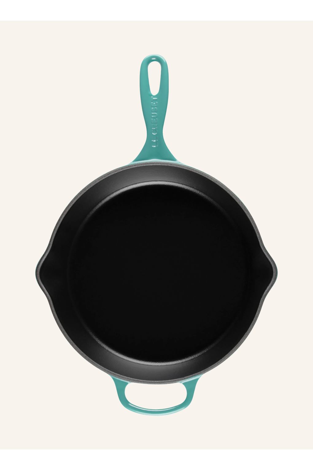 Сковорода для жарки и подачи Le Creuset бирюзовый 2 л, 5 x 44 x 29,5 см 26 см. Фото 2.