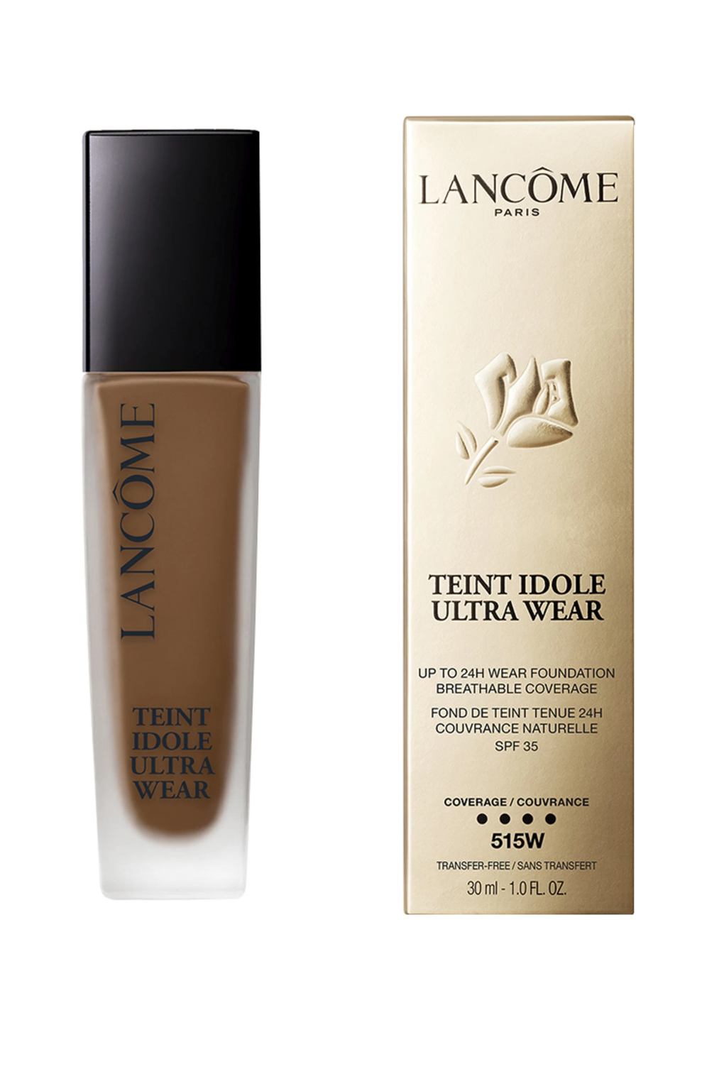 Тональный крем Lancome teint idole ultra wear 515W - FR HER 13.1 CACAO. Фото 2.
