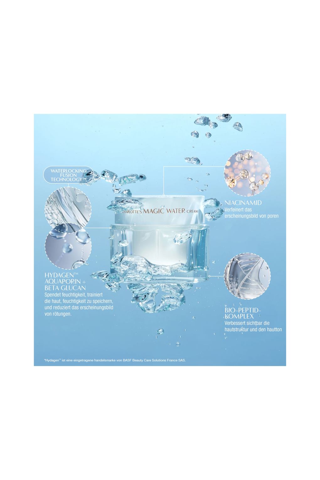 Крем Charlotte Tilbury charlotte's magic water cream refill 50 ml. Фото 4.