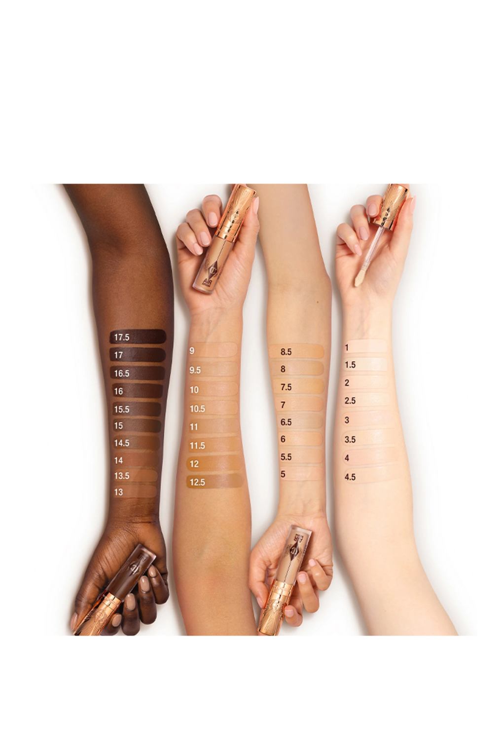 Консилер Charlotte Tilbury AIRBRUSH FLAWLESS BLUR CONCEALER 4 FAIR-MEDIUM. Фото 3.