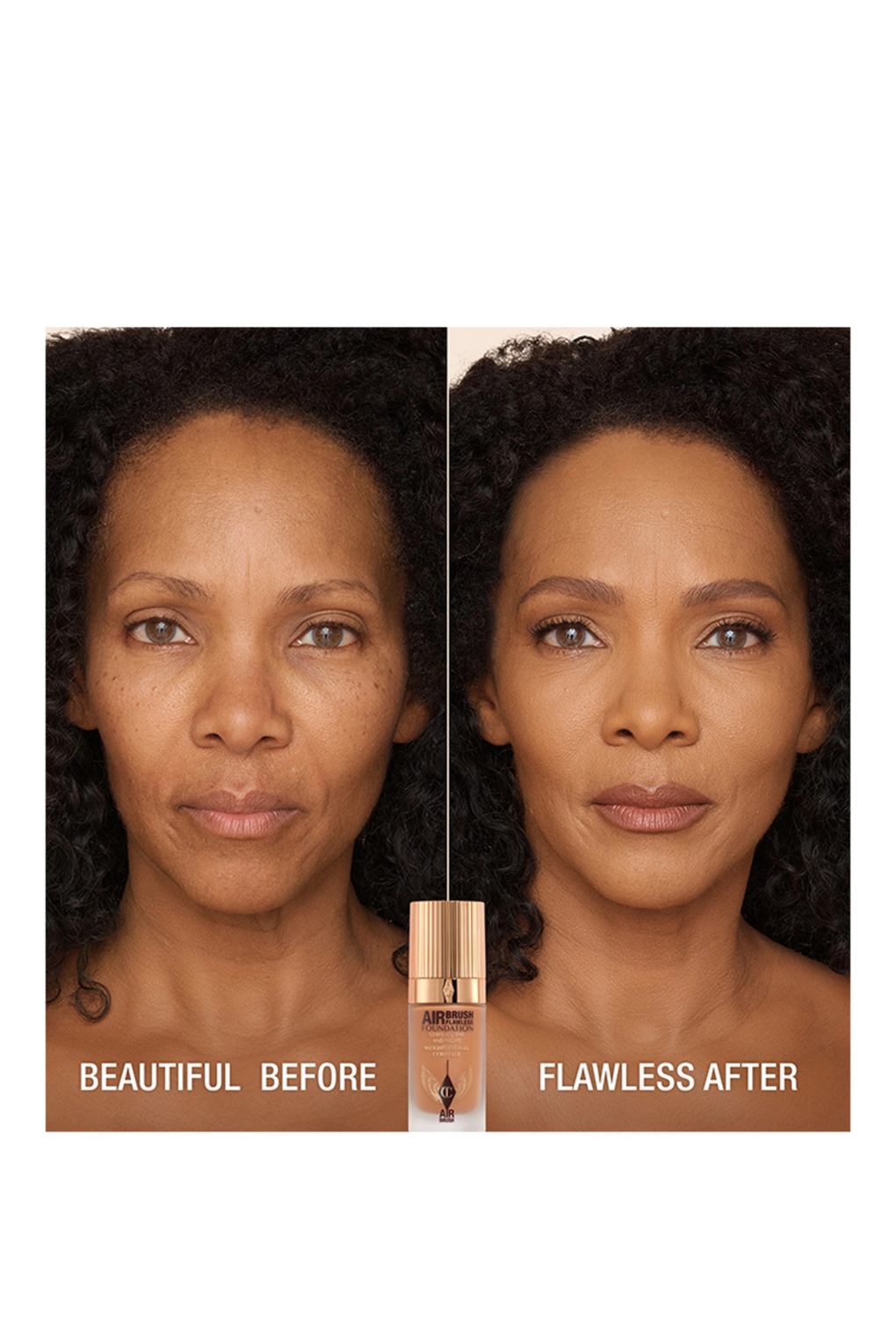 Тональный крем Charlotte Tilbury airbrush flawless foundation 11 WARM. Фото 2.