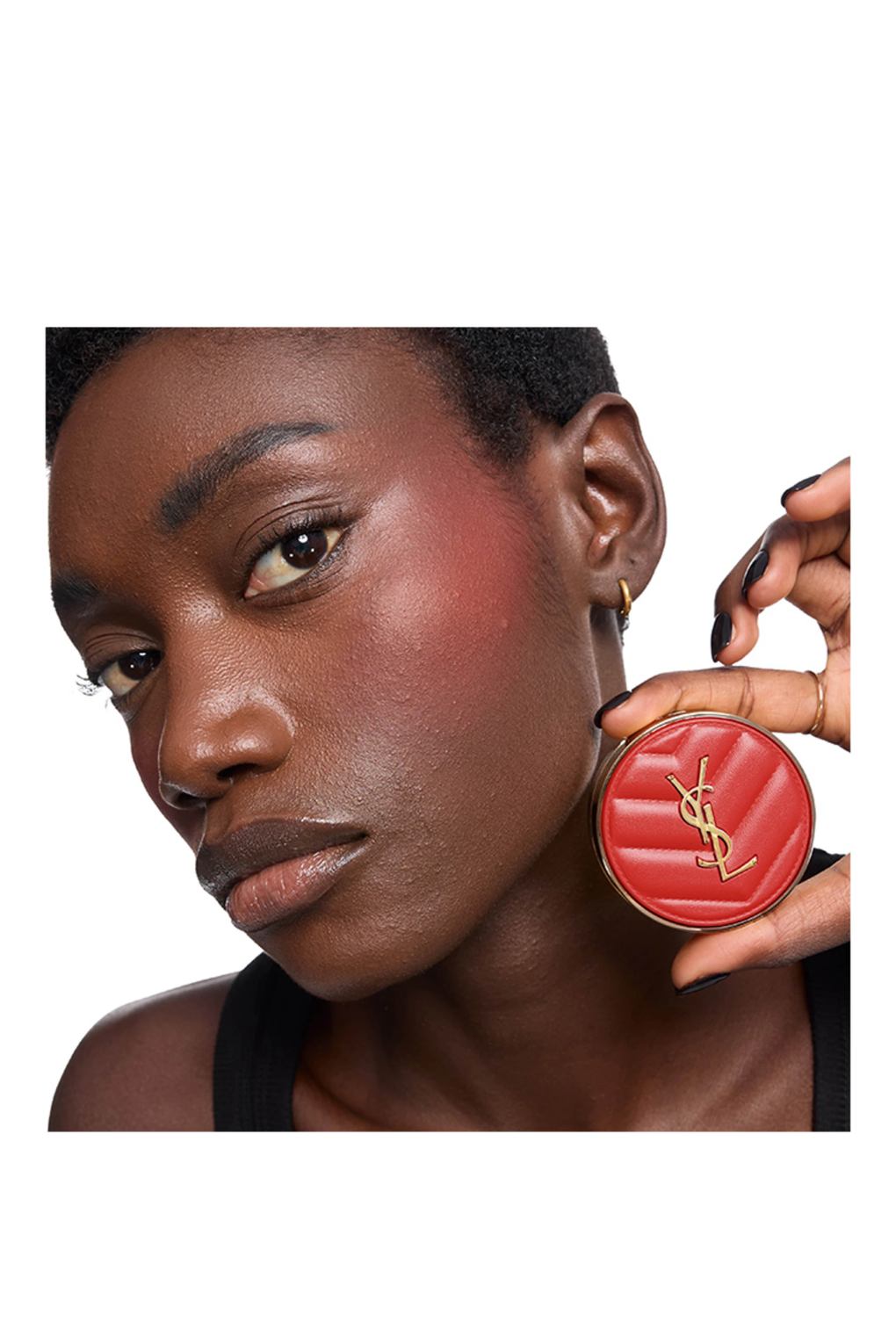 Румяна Yves Saint Laurent make me blush bold blurring blush 15 CHILI CRUSH. Фото 4.