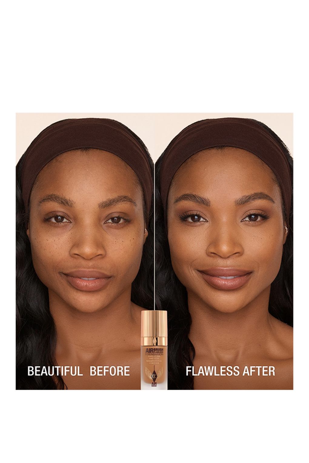 Тональный крем Charlotte Tilbury airbrush flawless foundation 12 WARM. Фото 2.