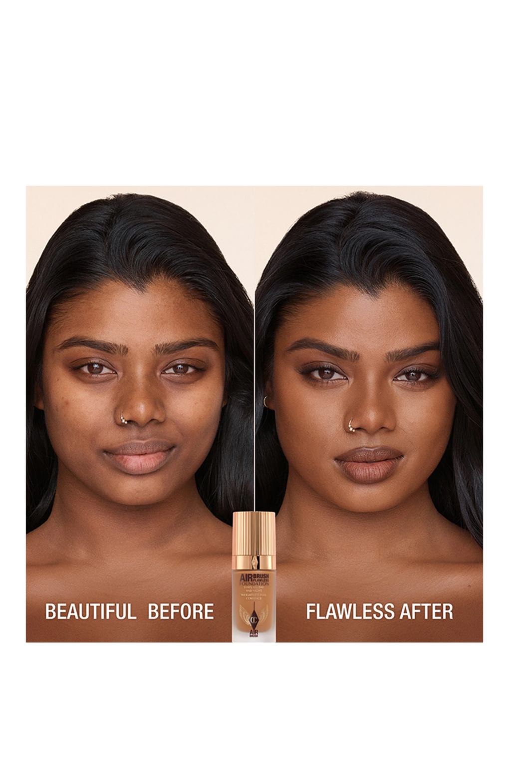 Тональный крем Charlotte Tilbury airbrush flawless foundation 13 COOL. Фото 2.