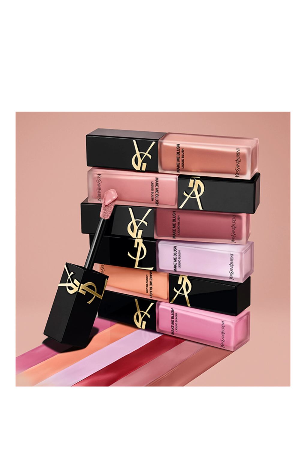 Румяна Yves Saint Laurent make me blush liquid MISCHIEVOUS MAGENTA. Фото 6.