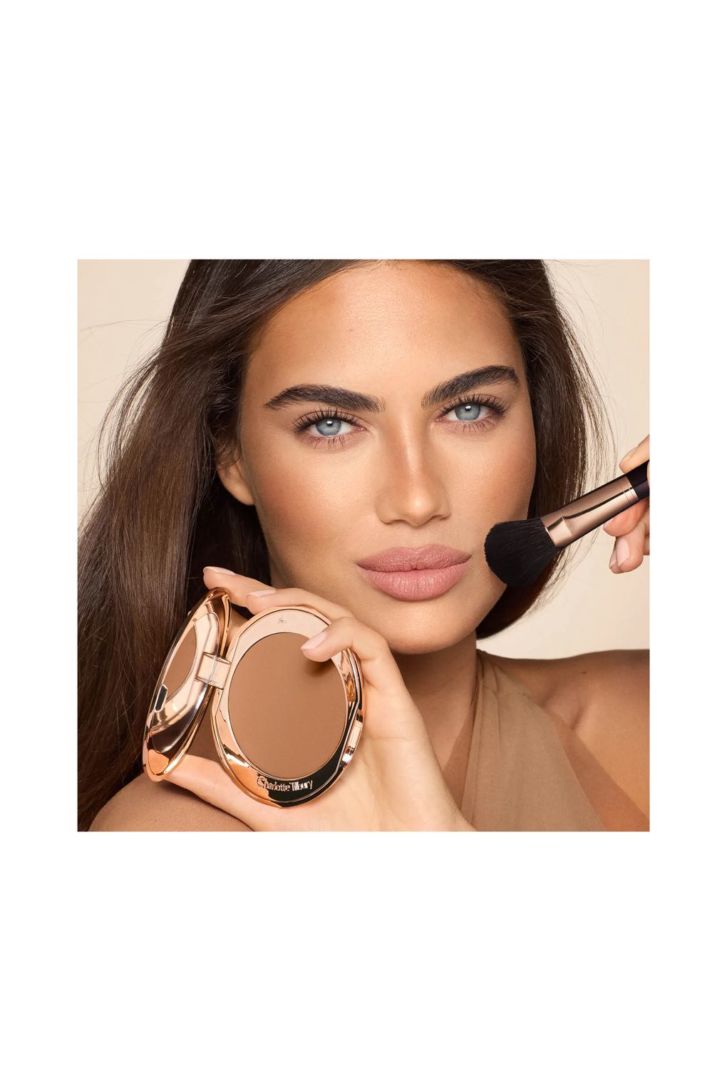 Бронзер Charlotte Tilbury airbrush bronzer refill 2 MEDIUM. Фото 5.