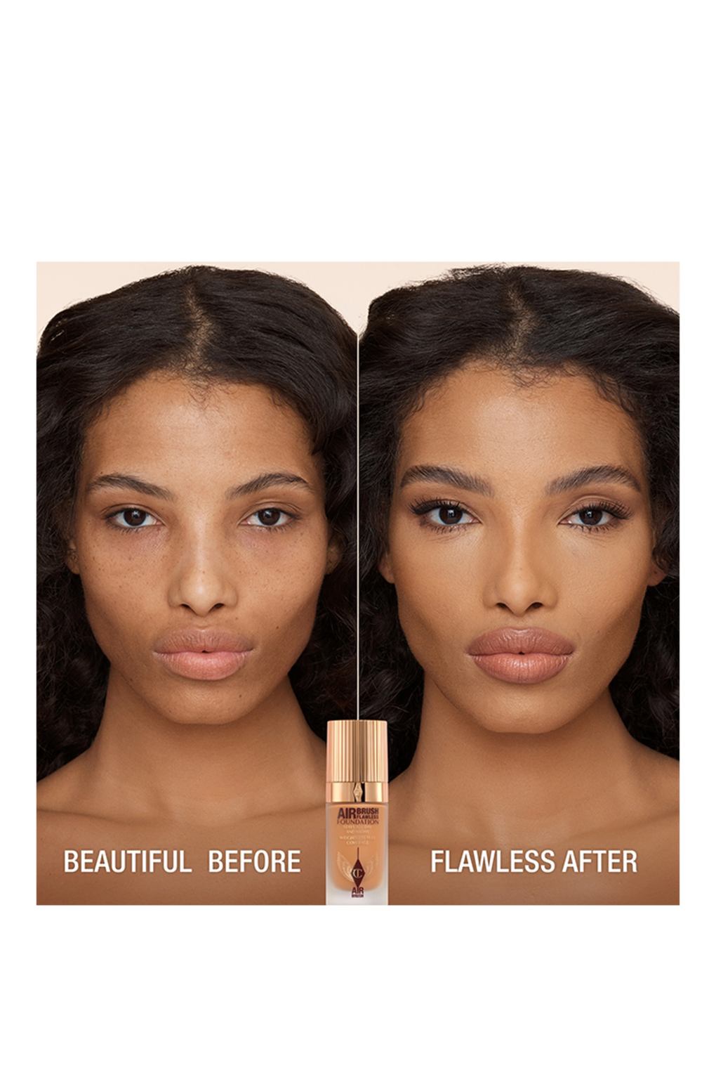 Тональный крем Charlotte Tilbury airbrush flawless foundation 9 WARM. Фото 2.