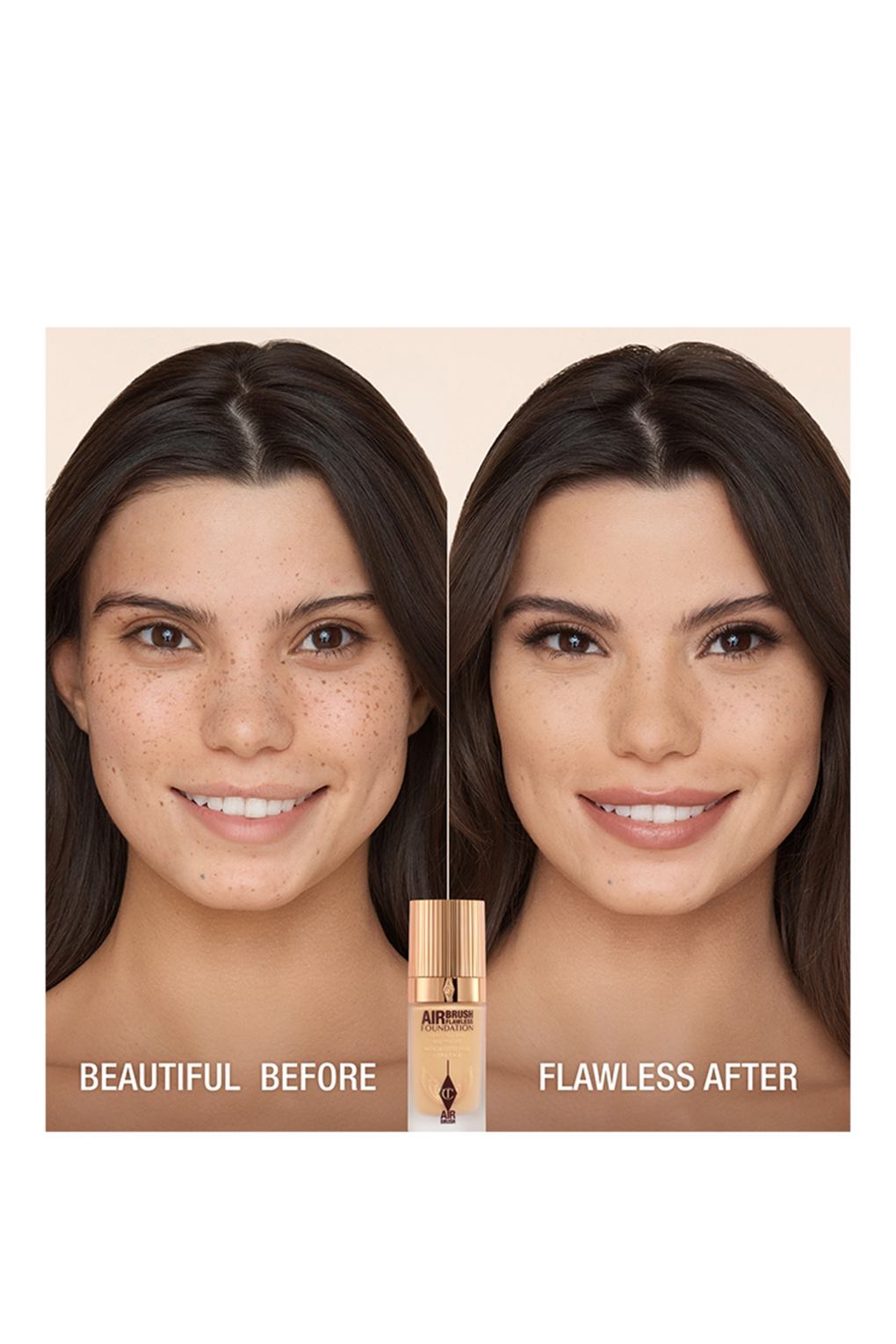 Тональный крем Charlotte Tilbury airbrush flawless foundation 6 NEUTRAL. Фото 2.