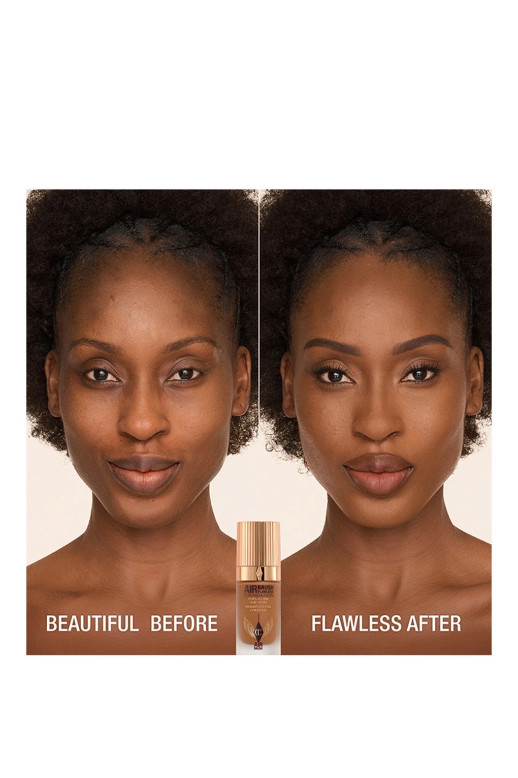 Тональный крем Charlotte Tilbury airbrush flawless foundation 13 WARM. Фото 2.